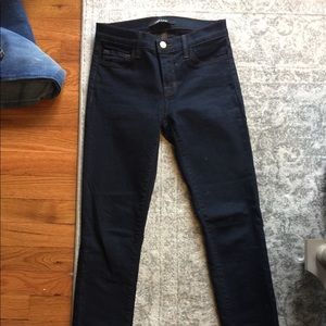 J Brand Skinny Jeans Dark Denim